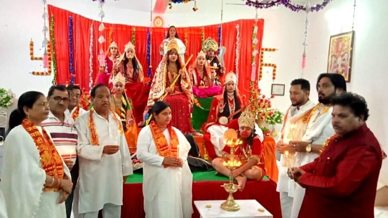 ब्रह्मकुमारी ईश्वरी विश्वविद्यालय में धूमधाम से मनाया गया नवरात्र महोत्सव