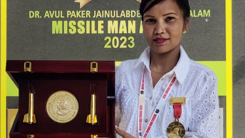 डॉ रेखा ठाकुर डॉ एपीजे अब्दुल कलाम द मिसाइल मैन सम्मान से सम्मानित