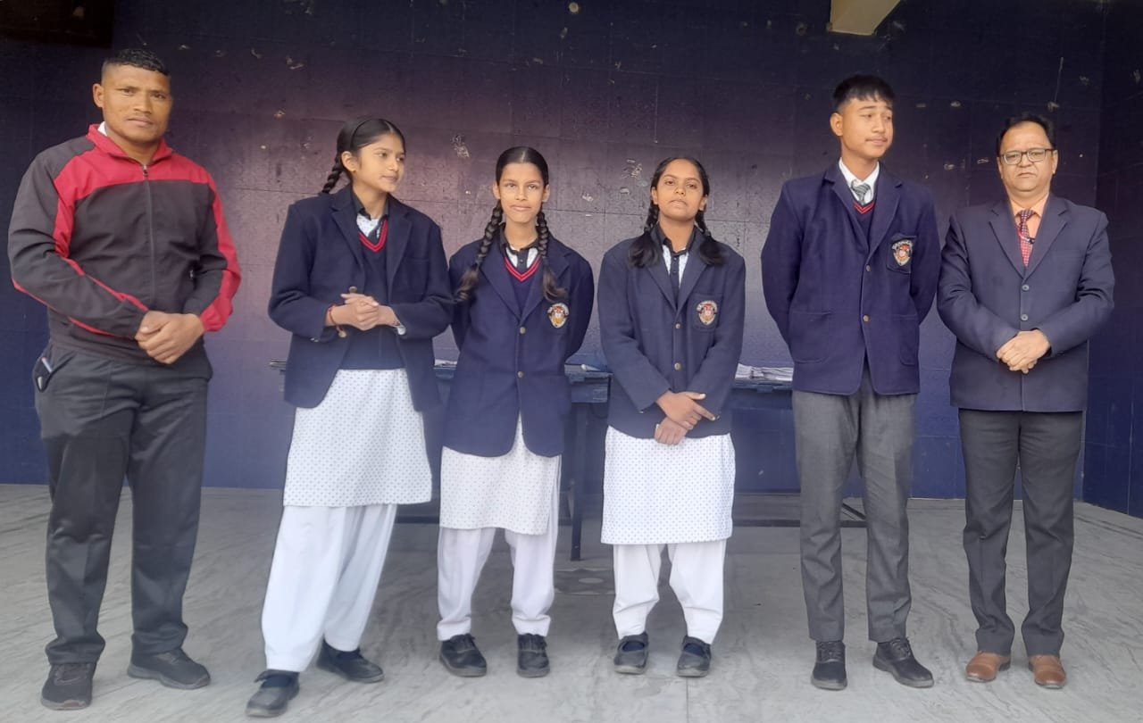 एसएम पब्लिक स्कूल के कुणाल राणा का राज्य स्तरीय प्रतियोगिता के लिए चयन