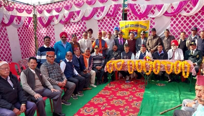 गौरव सेनानी कप्तान गंभीर सिंह का स्वागत