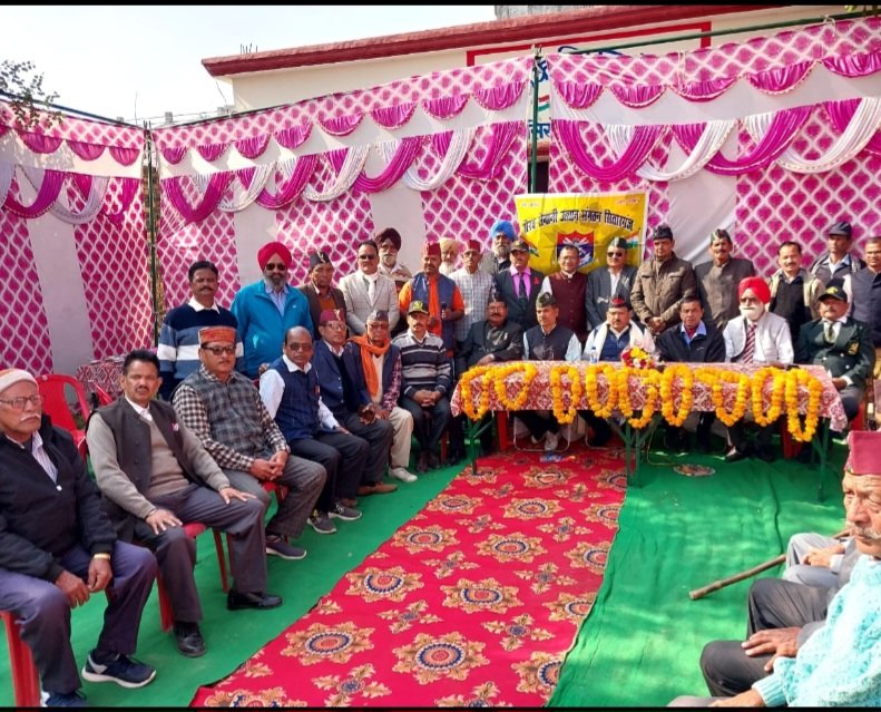 गौरव सेनानी कप्तान गंभीर सिंह का स्वागत