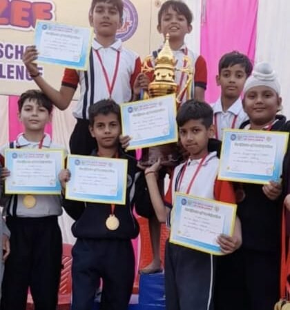 वार्षिक खेलकूद में बच्चों ने दिखाई प्रतिभा