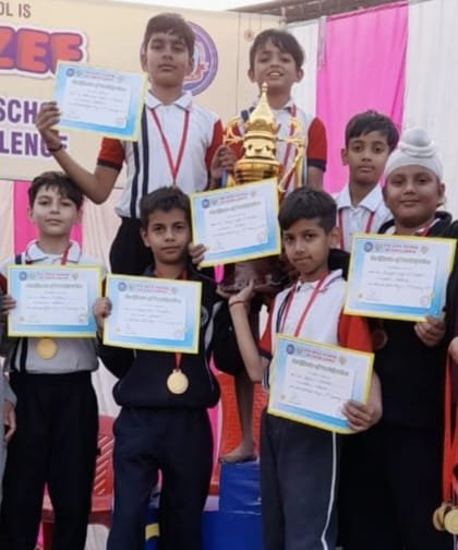 वार्षिक खेलकूद में बच्चों ने दिखाई प्रतिभा