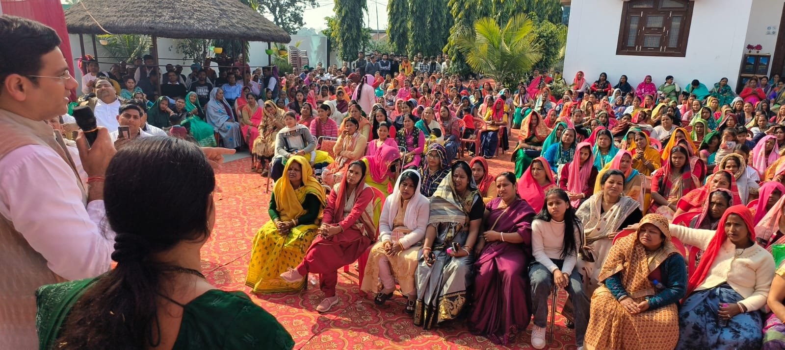 सितारगंज में “गांव चलो अभियान”, भ्रमण पर निकले युवा मंत्री और विधायक सौरभ बहुगुणा