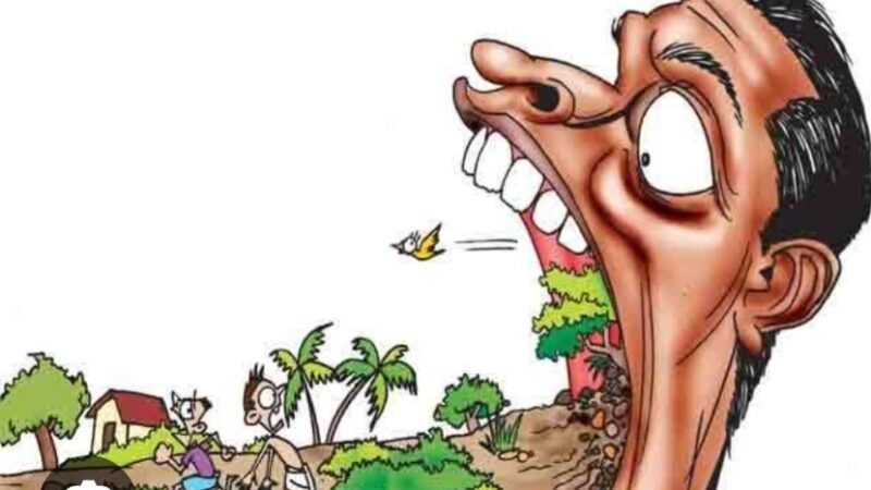 सेना के जवान की तोड़ी चहारदीवारी, बंद किया रास्ता