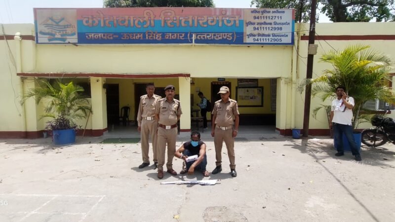 किराना की दुकान में चोरी करने का आरोपी गिरफ्तार