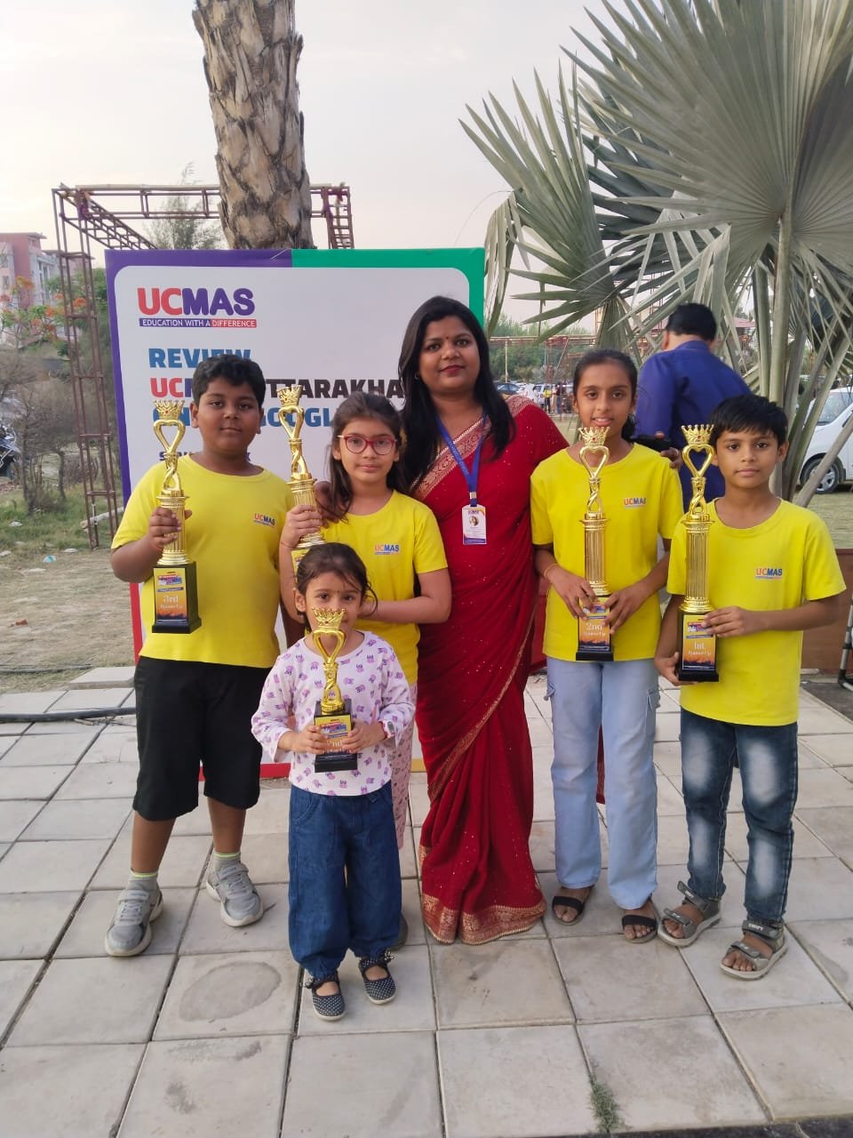 यूसीमास प्रतियोगिता में मेट्रोपोलिस श्री साईं अबेकस एकेडमी के बच्चों ने किया शानदार प्रदर्शन