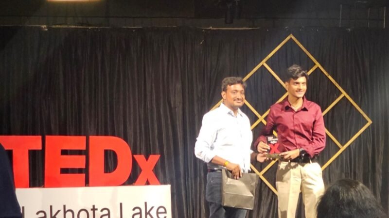 सहरानीय-उत्तम तिवारी ने टीईडीएक्स टॉक में मचाया धमाल, बने सर्वश्रेष्ठ वक्ता