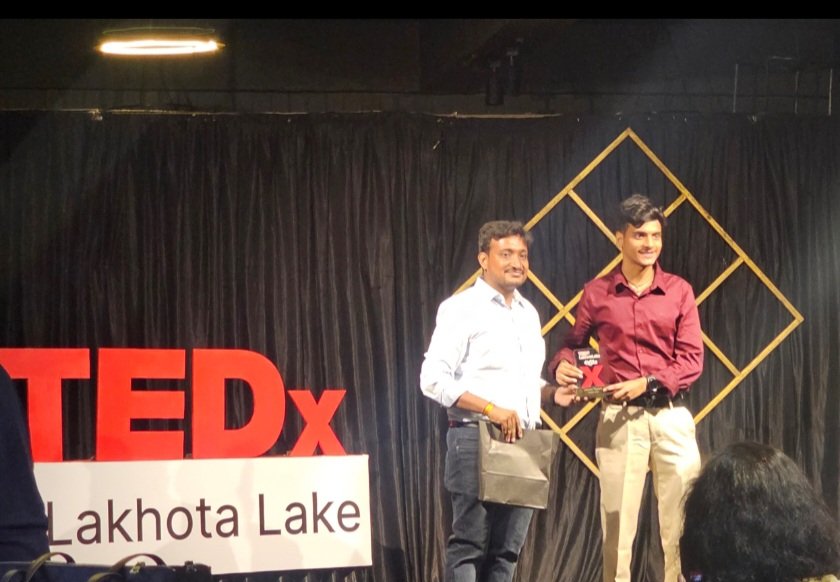 सहरानीय-उत्तम तिवारी ने टीईडीएक्स टॉक में मचाया धमाल, बने सर्वश्रेष्ठ वक्ता