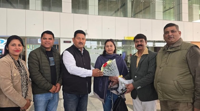 ओलंपिक एसोसिएशन की चयन समिति की अध्यक्ष सुनैना का स्वागत