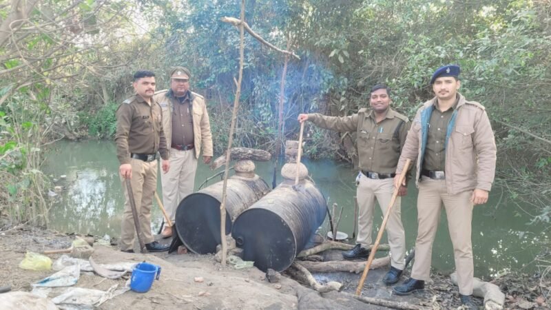 आबकारी का एक्शन-अवैध शराब के खिलाफ आबकारी विभाग का खटीमा व सितारगंज क्षेत्र में सख्त कदम