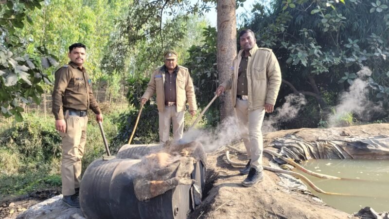 अवैध शराब के खिलाफ आबकारी विभाग का एक्शन सितारगंज व नानकमत्ता क्षेत्र में सख्त कदम,