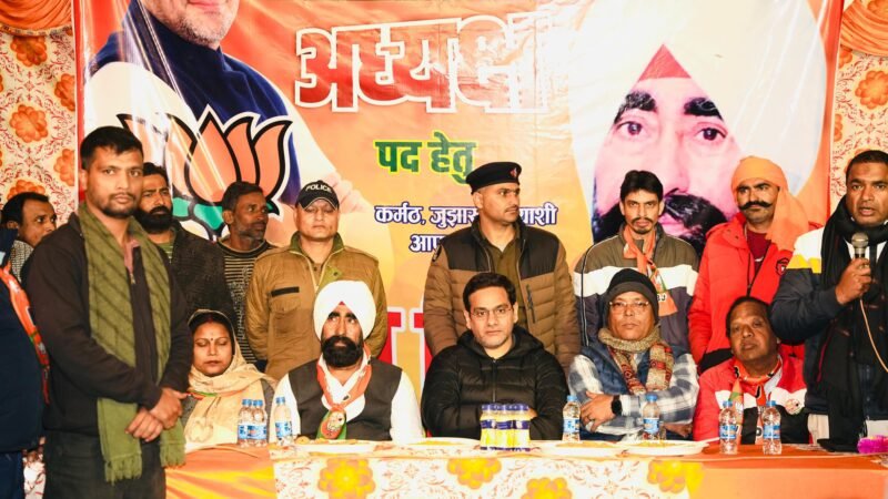 कैबिनेट मंत्री बहुगुणा, चैयरमैन प्रत्याशी सुखदेव का किया स्वागत