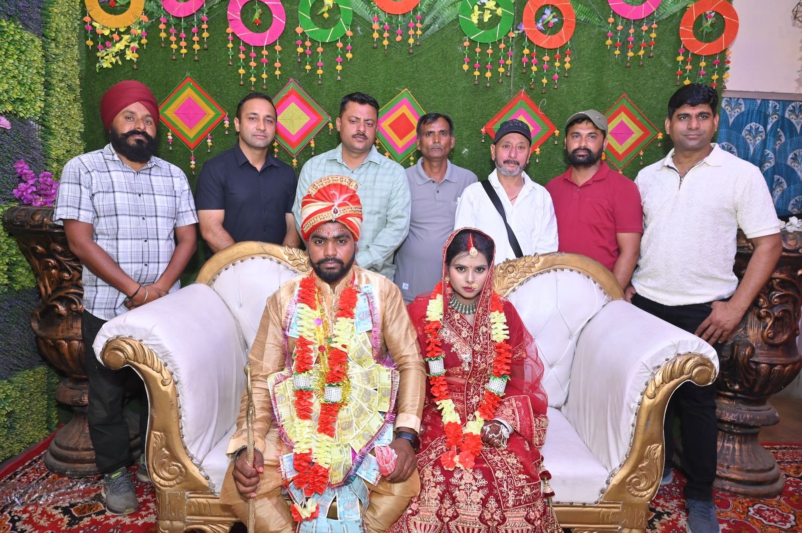 नानकमत्ता पुलिस ने उठाया सराहनीय कदम,निर्धनकन्या का कराया विवाह