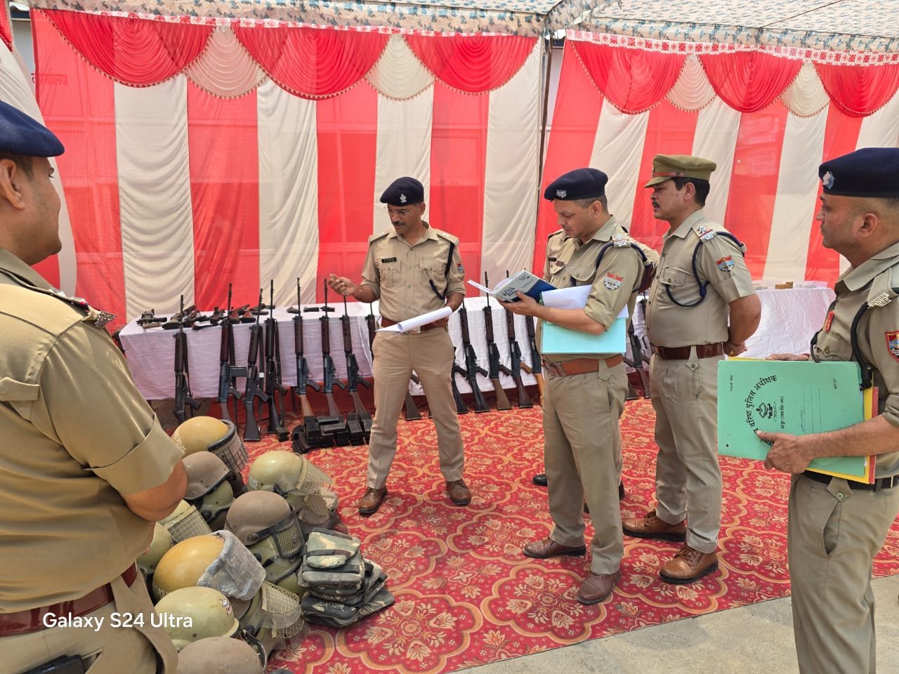 एसपी सिटी ने सितारगंज कोतवाली का किया वार्षिक निरीक्षण