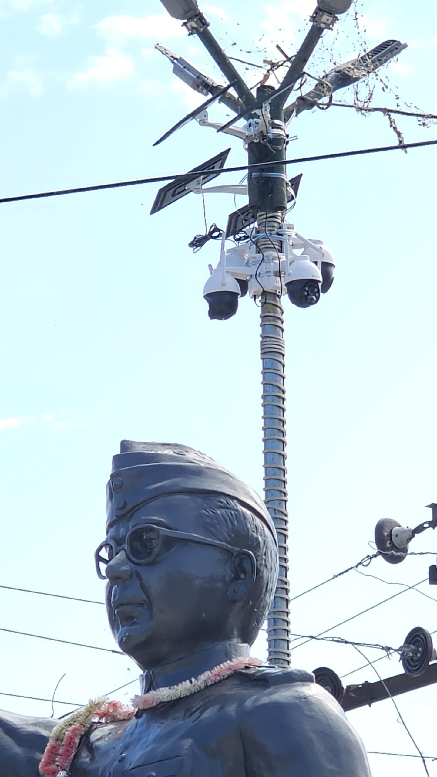 तीसरी आंख से होगी नगर पंचायत शक्तिफार्म की रखवाली