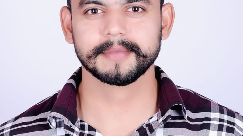 वैश्विक  मानवाधिकार श्रमिक सुरक्षा परिषद के जिला महामंत्री बनें विनीत कुमार 