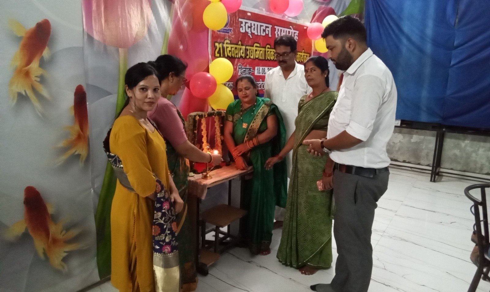 राधा कृष्ण इंस्टीट्यूट में 21 दिवसीय ब्यूटी पार्लर प्रशिक्षण शुरू