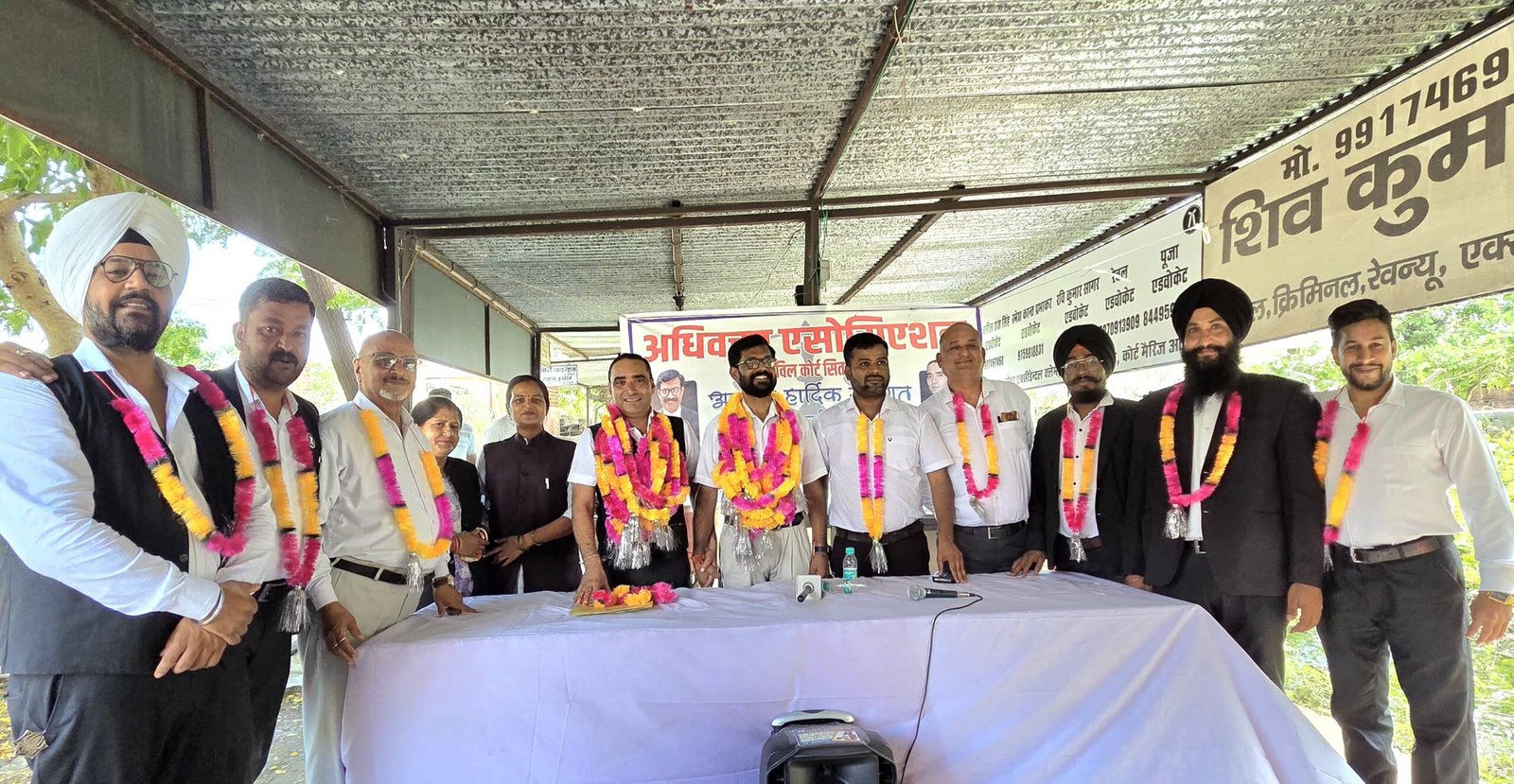 वकीलों ने अधिवक्ता एसोसिएशन सिविल कोर्ट सितारगंज का किया गठन 