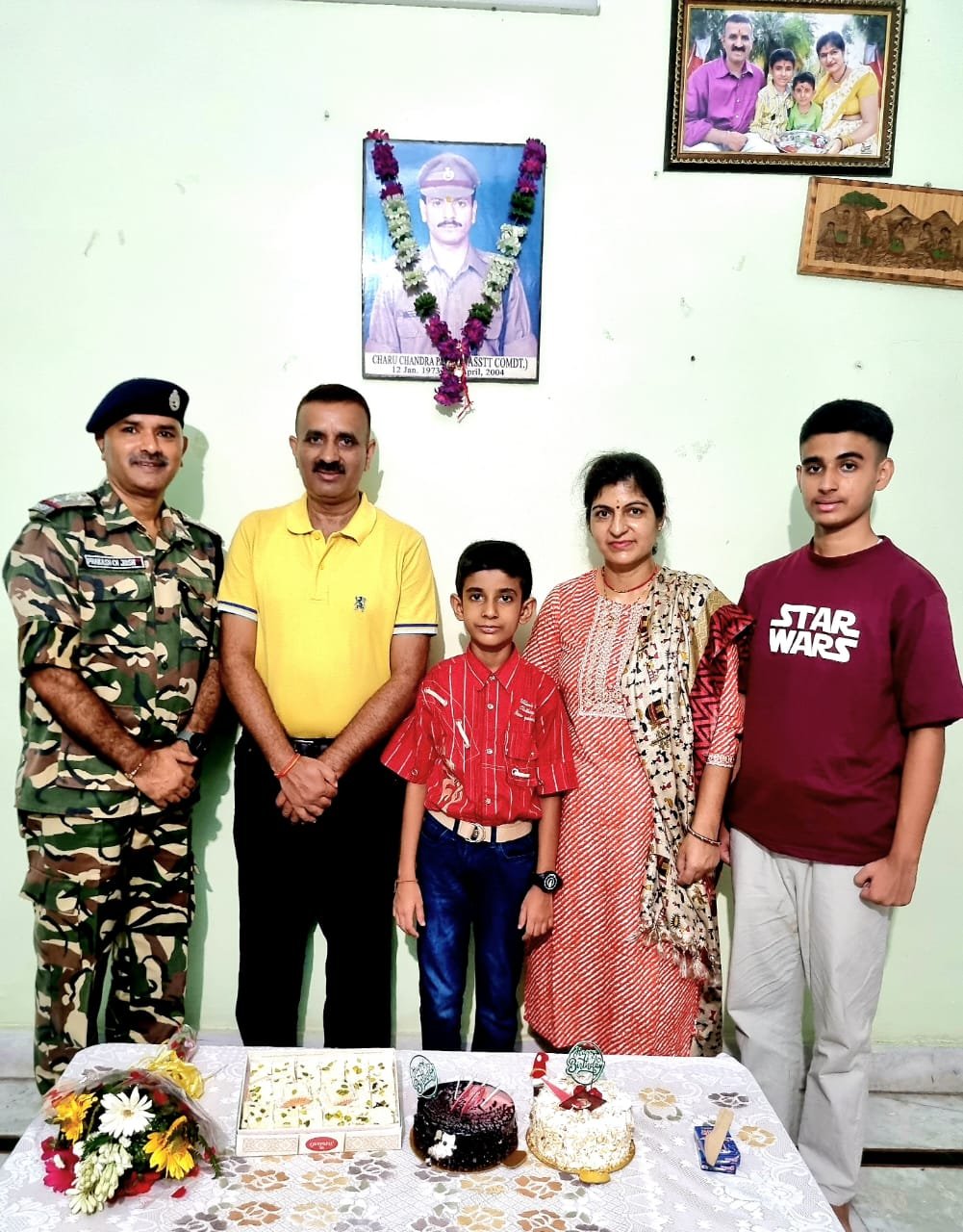 शहीद चारू चंद्र पाठक की मनाई जयंती, दी गई श्रद्धांजलि