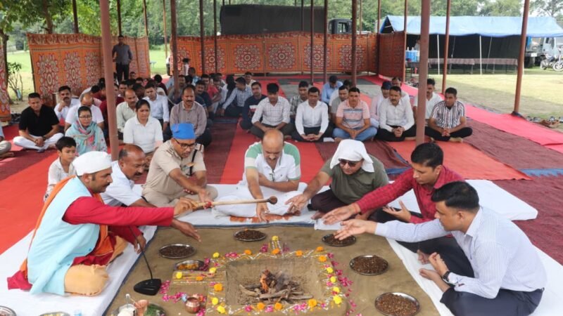 एसएसबी  में धूमधाम से मनाई भगवान विश्वकर्मा की जयंती